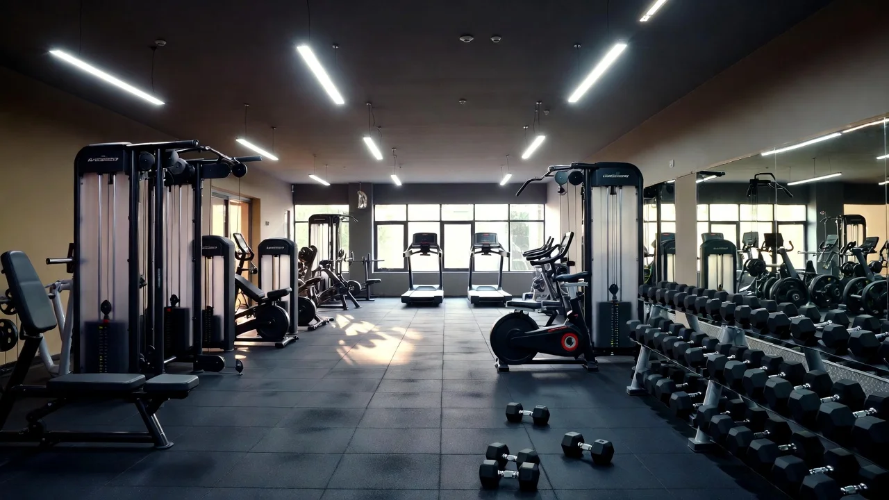 Fitnes centri v Sloveniji - premium spletna stran (hero)