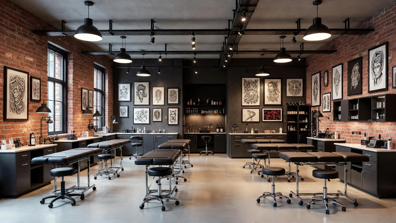 Tattoo studiji v Sloveniji - premium spletna stran (hero)